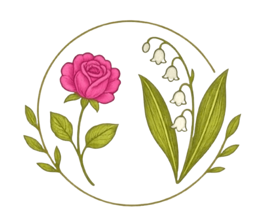 Rose & Lily Cleaning Co. logo